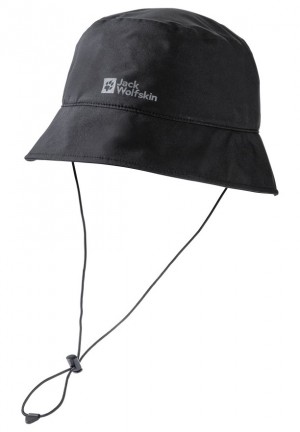Chapeau Bucket Jack Wolfskin Rain Femme Noir | 22574617