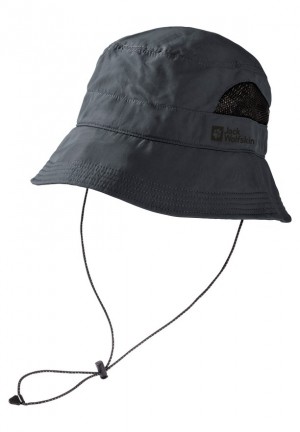 Chapeau Bucket Jack Wolfskin Vent Femme Noir | 18696103