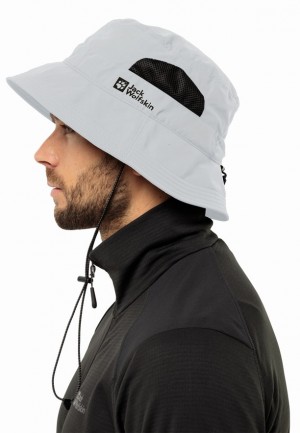 Chapeau Bucket Jack Wolfskin Vent Homme Grise | 98000326