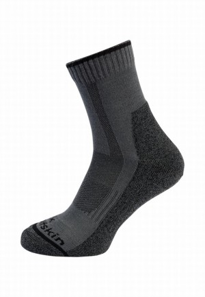 Chaussette Jack Wolfskin Hike Func Low C Femme Grise | 90789726