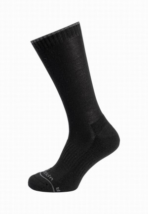 Chaussette Jack Wolfskin Hike Merino Cl C Femme Noir | 13571082