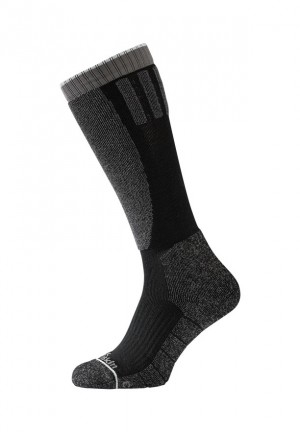 Chaussette Jack Wolfskin Ski Merino H C Homme Noir | 10281146