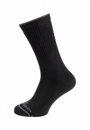Chaussette Jack Wolfskin Trek Merino Cl C Femme Noir | 75494480