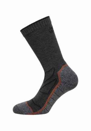 Chaussette Jack Wolfskin Vojo Cl C Homme Noir | 29158136