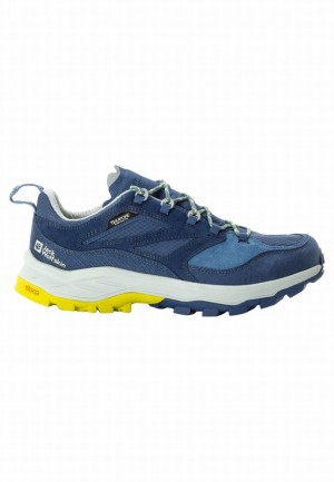 Chaussure de Randonnée Jack Wolfskin Cyrox Texapore Low Homme Bleu Marine | 99765388