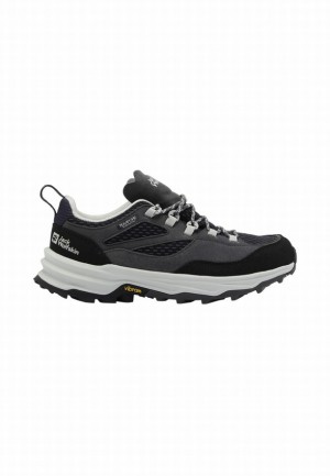 Chaussure de Randonnée Jack Wolfskin Cyrox Texapore Low Femme Noir | 51479386