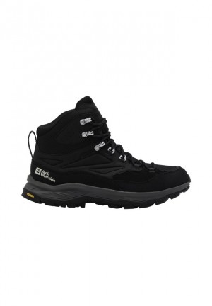 Chaussure de Randonnée Jack Wolfskin Cyrox Texapore Mid Homme Noir | 92139125