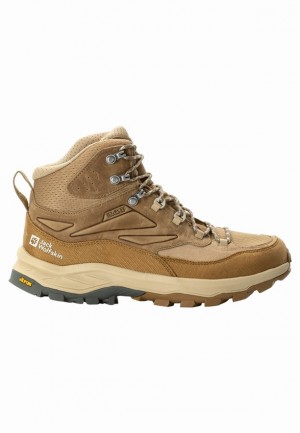 Chaussure de Randonnée Jack Wolfskin Cyrox Texapore Mid Homme Marron | 37351755