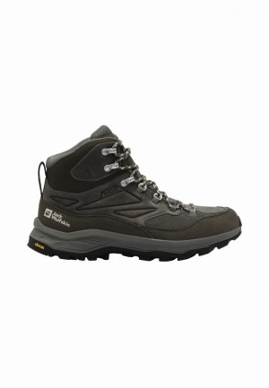 Chaussure de Randonnée Jack Wolfskin Cyrox Texapore Mid Homme Cafe | 55837997