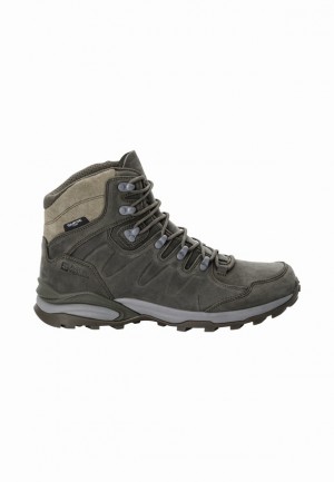 Chaussure de Randonnée Jack Wolfskin Refugio Prime Texapore Mid Homme Cafe | 78205307