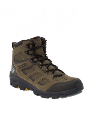 Chaussure de Randonnée Jack Wolfskin Vojo 3 Texapore Mid Homme Kaki | 45553564