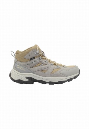 Chaussure de Randonnée Jack Wolfskin Vojo Tour Texapore Mid Homme Grise | 74465442