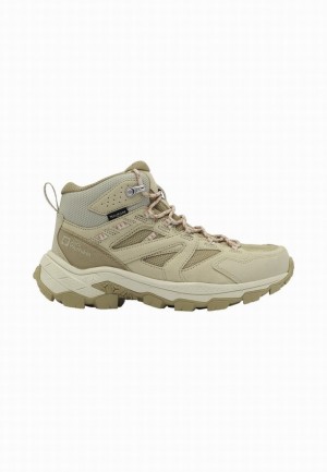 Chaussure de Randonnée Jack Wolfskin Vojo Tour Texapore Mid Femme Grise | 77895115