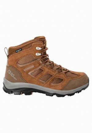 Chaussure de Randonnée Jack Wolfskin Vojo 3 Texapore Mid Femme Marron | 82700738
