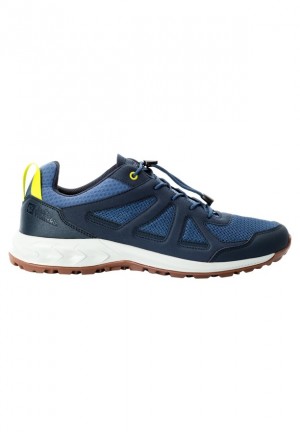 Chaussure de Randonnée Jack Wolfskin Woodland 2 Vent Low Homme Bleu Marine | 65442124