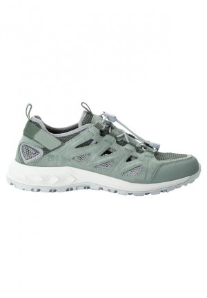 Chaussure de Randonnée Jack Wolfskin Woodland 2 Hybrid Low Femme Grise | 75341126