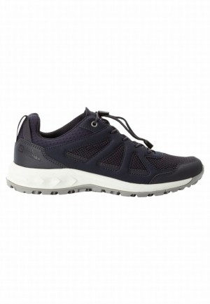 Chaussure de Randonnée Jack Wolfskin Woodland 2 Vent Low Femme Bleu Marine | 20620671