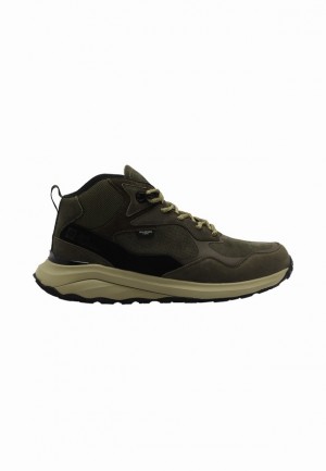 Chaussures Outdoor Jack Wolfskin Camp Fever Texapore Mid Homme Cafe | 77928719