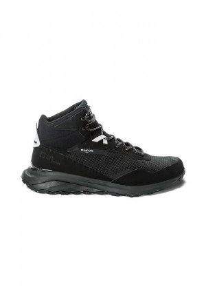 Chaussures Outdoor Jack Wolfskin Dromoventure Texapore Mid Homme Noir | 82681045
