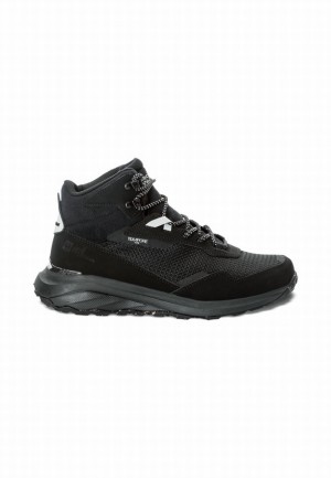 Chaussures Outdoor Jack Wolfskin Dromoventure Texapore Mid Femme Noir | 39640989