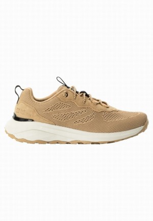 Chaussures Outdoor Jack Wolfskin Dromoventure Knit Low Femme Kaki | 50002047