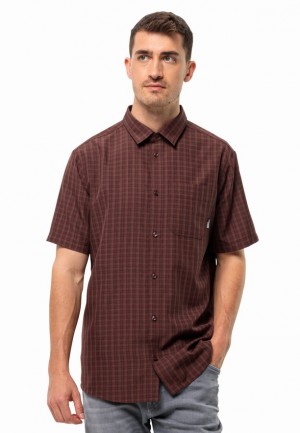 Chemises Jack Wolfskin El Dorado Homme Chocolat | 26789724