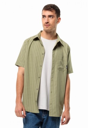 Chemises Jack Wolfskin El Dorado Homme Vert Olive | 73056427