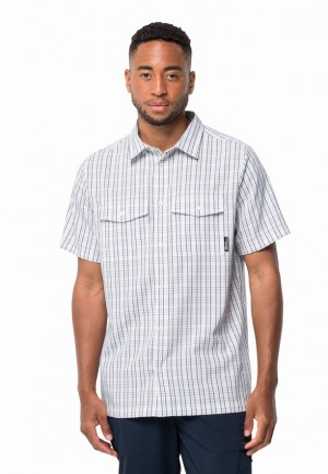 Chemises Jack Wolfskin Thompson Homme Blanche | 73597137