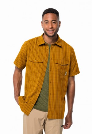Chemises Jack Wolfskin Thompson Homme Jaune | 94371988