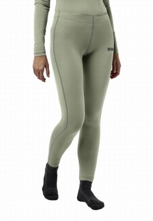 Collant Jack Wolfskin Infinite Light Femme Grise | 65333573