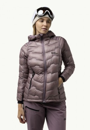 Doudoune Jack Wolfskin Alpspitze Femme Grise | 92835225