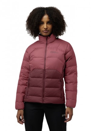 Doudoune Jack Wolfskin Ather Femme Rouge | 94193321