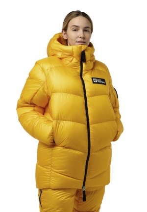 Doudoune Jack Wolfskin Expdn Femme Jaune | 60989203