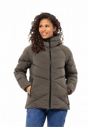 Doudoune Jack Wolfskin Marienplatz Femme Cafe | 17507529