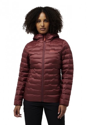 Doudoune Jack Wolfskin Passamani Femme Rouge | 83739410