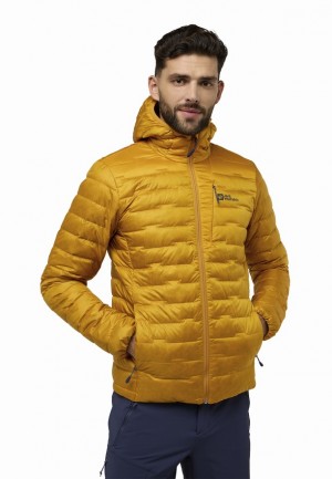 Doudoune Jack Wolfskin Passamani Hoody Homme Jaune | 10146659