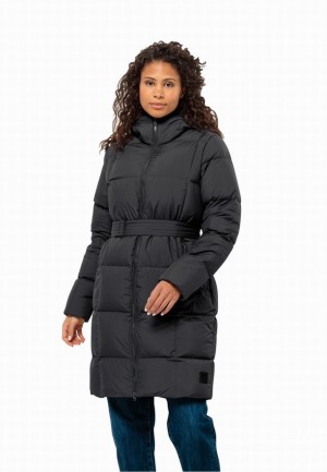 Doudounes Jack Wolfskin Frozen Lake Femme Noir | 38245659