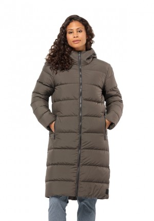 Doudounes Jack Wolfskin Frozen Palace Femme Cafe | 90460529