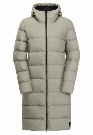 Doudounes Jack Wolfskin Frozen Palace Femme Grise | 77730801