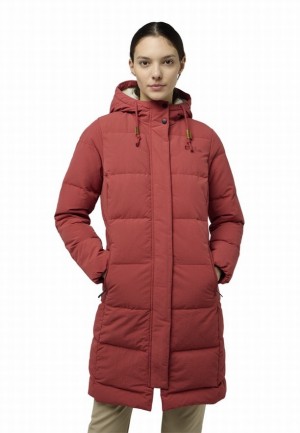 Doudounes Jack Wolfskin Nordlicht Femme Rouge | 47412713