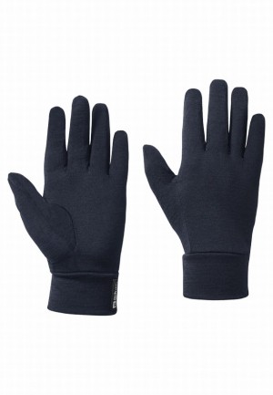 Gant Jack Wolfskin Merino Homme Bleu Marine | 59555701