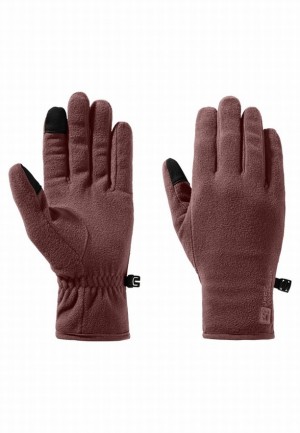 Gant Jack Wolfskin Real Stuff Femme Rouge | 20063329
