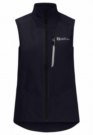 Gilet Jack Wolfskin Alpspitze Femme Noir | 27386351