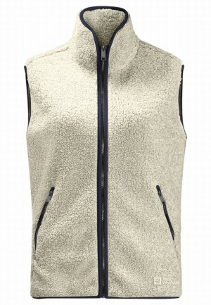 Gilet Jack Wolfskin High Curl Femme Grise | 14085541