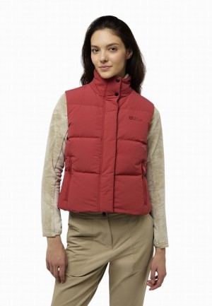 Gilet Jack Wolfskin Nordlicht Femme Rouge | 19236017
