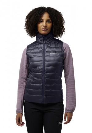 Gilet Jack Wolfskin Passamani Down Femme Bleu Marine | 28604015
