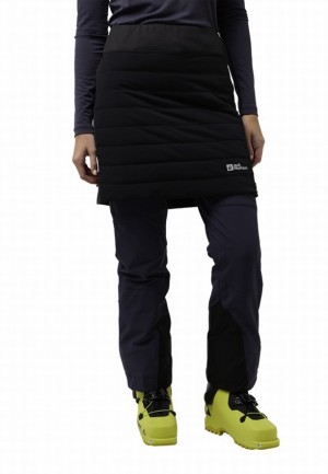 Jupes Jack Wolfskin Alpspitze Ins Femme Noir | 69077513