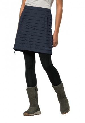 Jupes Jack Wolfskin Iceguard Femme Bleu Marine | 36726601