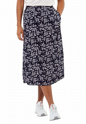 Jupes Jack Wolfskin Sommerwiese Femme Bleu Marine | 39874143