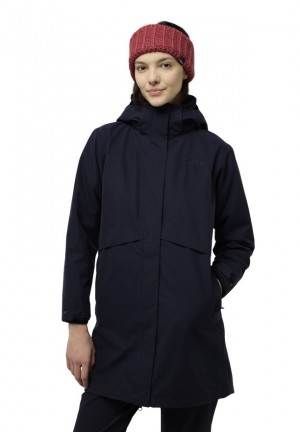Manteaux Jack Wolfskin Baylight 3in1 Femme Bleu Marine | 81059794